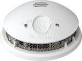 Lifesaver 240V Silhouette Flush Smoke Alarm with 10 Year Sealed Lithium Battery V1202-V1-LIF5800ACF
