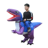 Inflatable Dinosaur Costume Blow Up Fancy Dress Inflatable Cosplay Costumes for Halloween Party V1294-YM0901-H34646-2