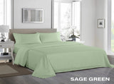 Royal Comfort - 1200TC Ultrasoft 4 Pc Sheet Set - King - Sage Green ABM-10002281