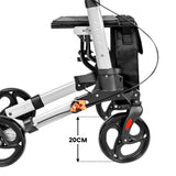 Orthonica Folding Rollator Walker FRW-MAS-3L-AL