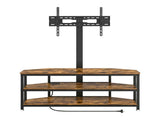 Artiss Corner TV Stand 32-70" w/ Mount LED Lights & Power Outlet Space Saving TV-MOUN-LED-3T-WAL