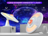 Star Projector Light Party Atmosphere Bedroom Ambient Night Light Starry Nebula Ceiling LED V1294-YM0901-L6966