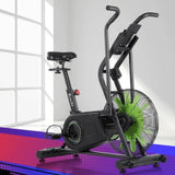 Everfit Air Bike Dual Action Exercise Bike Fitness Home Gym Cardio EB-H-AB-01-BK-AB