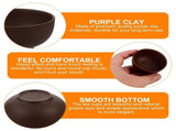 Handmade Clay Tea Cups Set of 6, Small Individual Ceramic Teacups for Traditional Chinese Tea V1369-AZ3-W-17012