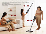White spray-painted model Wireless Stick Vacuum Cleaner with 14000Pa Suction, HEPA Filter & 350ml V888-ELOSUNG48123