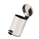 3L Household Stainless Steel Step Pedal Trash Can Dustbin Rubbish Garbage Bin Container V1294-YM0901-3112200048811