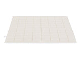 Giselle Faux Fur Weighted Blanket 2 Sided Long Pile Sherpa Reverse Cream 9KG 152 x 203cm WBLANKET-LF-203-9KG-CW