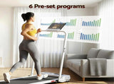 Everfit 3 in 1 Walking Pad Treadmill 12% Incline Foldable Under Desk Treadmills for Home Gym With TMILL-380H-2INC-L-WH