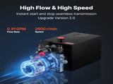 12 L Hydraulic Power Unit, Double Acting Dump Trailer Pump, 22 MPa Max Relief Pressure & 3.4 L/min V952-12VSZYFXJSYXGNVP0001V9