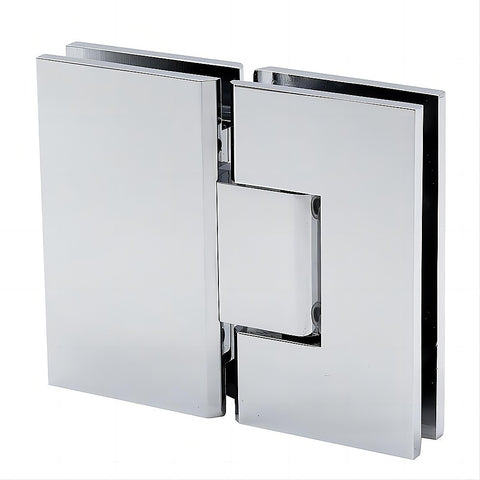 120cm Frameless Glass Bath Screen Stainless Steel Wall U-Brackets in Chrome V63-851611