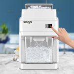 SOGA 2X 300 Watts Electric Ice Shaver Crusher Slicer Snow Cone Maker Commercial Tabletop Machine COMMERCIALELECTRICICESHAVER288X2