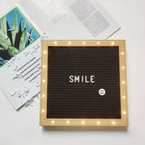 Felt Letter Board,Felt Message Board, Changeable Sign Boards , Baby Announcement Sign Black V1192-AZ-W-23757