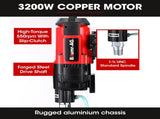 BAUMR-AG 3200W 300mm Wet/Dry Core Drill, for Concrete Hole Drilling V219-DRLCREBM28NA