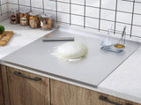 Plated Stainless Steel Kitchen Chopping Board with Space-Saving Design and Multi-Functional Use V1366-AZ2-W-20505