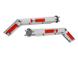 Stainless Steel Angled Spring Loaded Mud Flap Hangers, 2-1/2" Bolt Spacing Mudflap Hangers V952-BKCDNBDJ212ILJ4FL001V0