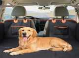 Pawz Dog Car Seat Cover Convertible Pet Back Seat Hammock Protector Waterproof PT1384-BK-AU