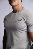 HARD HITTERS SLIM FIT COTTON TEE SILVER BLUE X-LARGE V697-SLIM-FIT-COTTON-TEE-SILVER-BLUE-X-LARGE