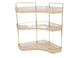 3 Tier Makeup Shelf Organizer Easy Access Aesthetic Corner Bathroom Countertop Organizer for V1294-YM0710-3112230081612