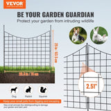 VEVOR Garden Fence, 7593 Animal Barrier Fence, Underground Decorative Garden Fencing with 6.38 V952-JSWL385295INRNI2VV0