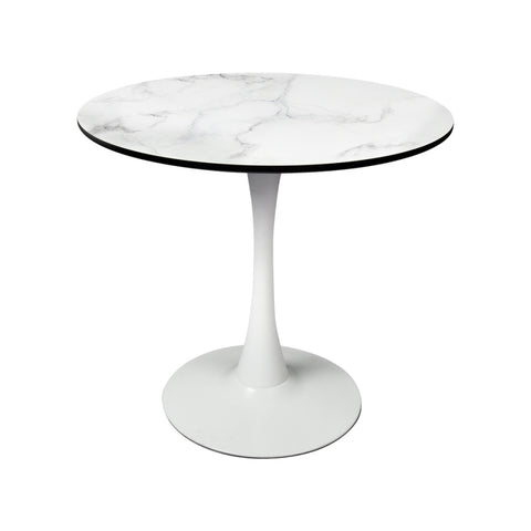 Levede Dining Table Kitchen 4 Person White CH1102-WH