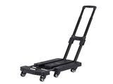 Giantz Folding Hand Truck Platform Trolley Foldable Dolly Cart 200kg Load Black PT-220S-BK