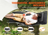 Zero Gravity Chair, 33 inch Zero Gravity Recliner Lounge Chair for Indoor and Outdoor, Adjustable V952-LZLTYHS33HHKQK3LEV0