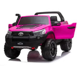 TOYOTA HILUX KIDS RIDE ON CAR 24V 800W 4 X 4 Ute Pink V580-PK-DK-HL850