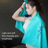 Large Double-Sided Fleece Bath Towel - Quick-Drying Black PRL-6026962060DBT
