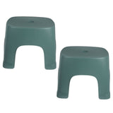 2-Pack Plastic Bathroom Step Stool for , Nonslip Footrest Stool for Kids Home Use and Safety V1366-AZ2-W-23711