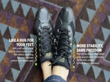 TAYGRA High Top Shoe Vegan Recycled Flexible Ethical Handmade Sneakers in Black V563-TAYGRA-HIGHTOP-ABLK-42EUR