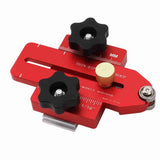 Woodworking Table Saw Jig Aluminum Alloy Router Table Band Saw Jig Guide for Repeat Narrow Strip V1294-YM0706-3114230087711
