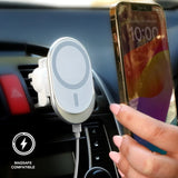 Laser MagSafe Car Vent Mount with 15W Wireless Charging V1031-PW-WLCM15-149