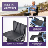 EQUIPMED SmartPacer Ultra-Lightweight Mobility Scooter w/ Li-ion Battery, Only 19kg, Foldable, V219-HMBMSCEQ1BLB