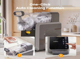 NORDA 2L Slushie Machine Frozen Drink Maker Slushy Ice Cream Maker No Ice Compressor Touchscreen for TD-SLS-01C-2P6-GY
