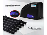 LockMaster Automatic Sliding Gate Opener Kit 10W Solar 6M 600KG GO-SLIDE-M01-10W-RAILX3