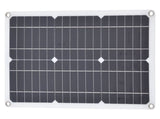 Dual USB Port Solar Panel Versatile Portable Solar Panel Charger Photovoltaic Charging with 10A V1294-YM0523-3114220034111