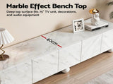 Artiss TV Unit Entertainment Unit Storage Cabinet 200cm White FUR-S-CT08-TV200-WH-ABC