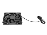 Solar Exhaust Fan Kit with 16W Solar Panel 2 High Speed Brushless DC Fan Solar Powered Vent Fan for V1294-YM0901-3111250059411