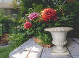 Elaborate Distressed Roman Planter 30cm V637-49486PLN