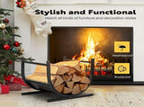 U-Shaped Metal Firewood Rack Stand V728-LP601099656868148