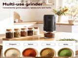 Devanti Electric Coffeeer USB-C Rechargeable Portable Coffee Beaner with 40 Precise CF-G-E-40