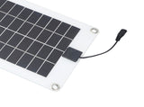 Solar Panel Kit 30W 12V Polycrystalline Waterproof Solar Panel Kit with Battery Clip Cigarette V1294-YM0901-3114230075611