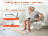 Raised Seat with Arms, 136.1 kg Load Capacity, 127 mm Lift Height, Widened Commode Elevated V952-XNSDSJGMTZD5HIUXQ001V0