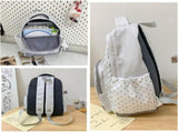 Backpack Whimsical Backpack Cute Stripe Bookbag, for Elementary & Middle & Hight School Ages 4-17 V1370-AZ4-16517