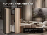 Wood Slat Acoustic Panels, 7.9 x 94.5 inch, MDF Accent Wooden Wall Panels for Modern Interior Wall V952-FHXWBTQBYML7LX06FV0