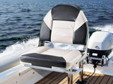Boat Seat, High Backrest, Folding Fishing Boat Seat with Thickened Sponge Cushion & Waterproof PVC V952-ZDCZYGKB2JHHOSF4P001V0