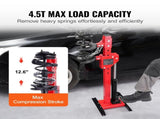 Strut Spring Compressor, 4.5 Ton/9920 LBS Hydraulic Jack Capacity, 1 Ton Rated Compression Force, V952-ZXJZDHCZQJTYYH9F2V0