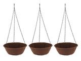 Hanging Planter Set Hanging Flower Plant Pot Basket with Rustproof Chain for Garden Porch Balcony V1294-YM0901-3111250066911