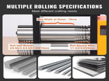 Rolling 3"/76 mm Jewelry Rolling Mill Machine, 1 2 Gear Ratio, 3-in-1 Multi-function Rolling V952-SHYYPJ3H10000SGWWV0