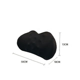 Memory Foam Seat Cushion & Lumbar Support Pillow Set Ergonomic Office Chair & Car Seat Pad for V888-ELOSUNG54379